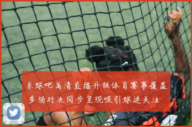 乐球吧高清直播升级体育赛事覆盖 多场对决同步呈现吸引球迷关注